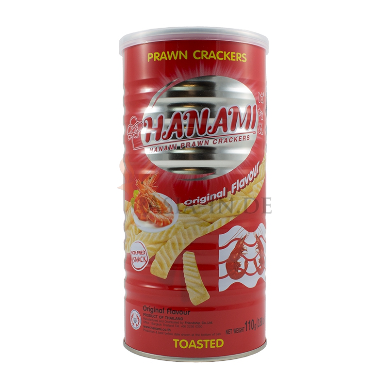 Prawn Crackers Toasted, Original Flavour, Hanami 110g