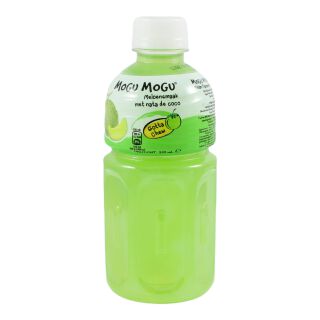 Mogu Mogu Melon Drink Plus 25Cent Deposit, One-Way Deposit 320ml