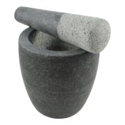 Jade Temple Stone Mortar With Tappet, 12X12cm