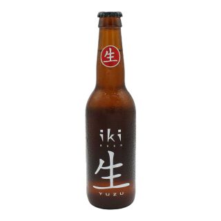Iki Beer Bier Plus 25 Cent Borg, Eenrichtingsdepot, Yuzu Met Groene Thee, 4,5% VOL 330ml
