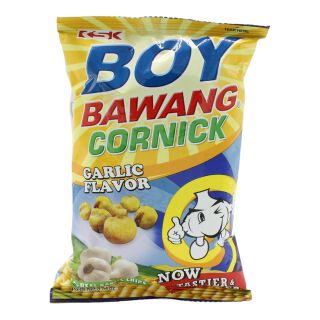 Boy Bawang Fried Corn Garlic Flavor 100g