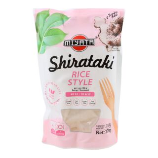 Konjak Shirataki Noodles Rice Form Miyata 200g