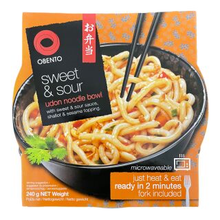 Obento Sweet & Sour Udon Noodles In Cup 240g