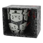 Tokyo Design Studio Lucky Cat Mug White, 8,5X10,2Cm 380Ml