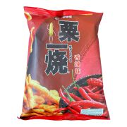 Hot & Spicy Mais Chips Calbee 80g