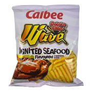 Calbee Ignited Seafood Kartoffel Chips 55g