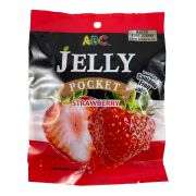 ABC Jelly Strawberry Jelly Pocket 120g