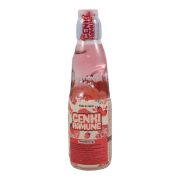 Genki Ramune Strawberry Ramune Japanese Lemonade 200ml