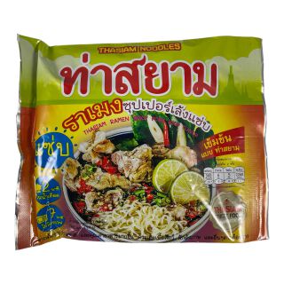 Thasiam Spicy Pork Soup Leng Zab Ramen Noedels 120g
