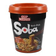 Nissin Sukiyaki Beef Soba Noodles In Cup 89g