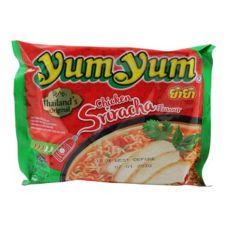 YumYum Sriracha, Huhn Instant Nudeln 60g