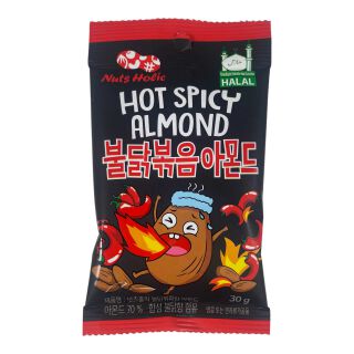 NutsHolic อัลมอนด์ Hot & Spicy 30g