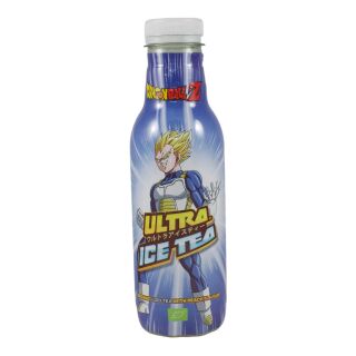 Ultra Ice Tea Pfirsisch Eistee zzgl. 25cent Pfand, EINWEG, Dragonball Z Vegeta 500ml