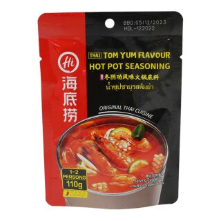 Hai Di Lao Hot Pot, Tom Yum Seasoning Mix 110g