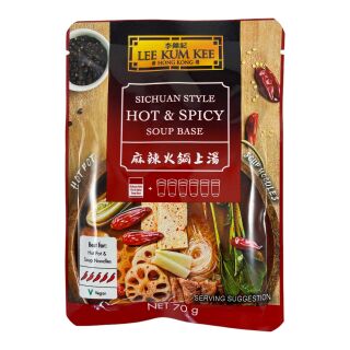 Lee Kum Kee Hot Pot, Hot & Spicy Mixed Spices Szechuan 70g