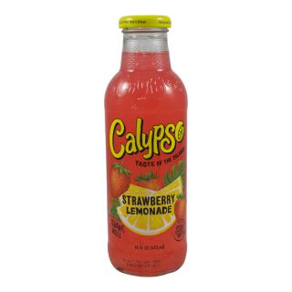 Calypso น้ำมะนาว สตรอเบอร์รี่ 473ml