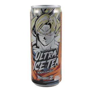 Ultra Ice Tea Perzik Ijsthee Plus 25 Cent Borg, Eenrichtingsdepot, Dragonball Z Son Goku 330ml