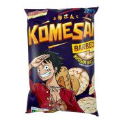 Komesan BBQ Brauner Reis Chips, One Piece Ruffy 60g