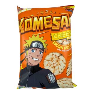 Komesan Brown Rice Chips, Cheese, Naruto 60g