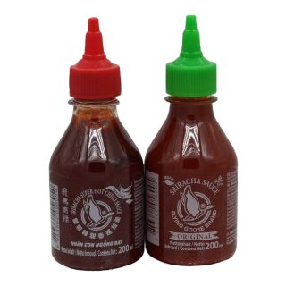 2er Set Flying Goose Sriracha Chilisauce versch. Sorten 200ml, 400ml