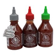 3pc set Flying Goose Sriracha Chilisaus Diverse Soorten...
