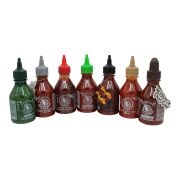 7pc set Flying Goose Sriracha Chilisaus Diverse Soorten 1,4l