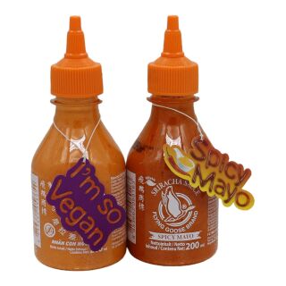 2pc set Flying Goose Sriracha Chilli Sauce Various Varieties 400ml