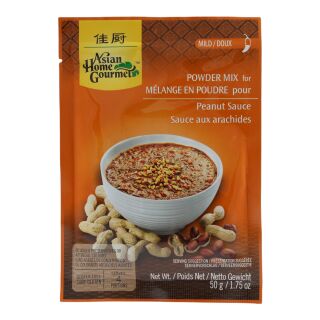 Asian Home Gourmet Erdnusssauce, Würzmischung 50g