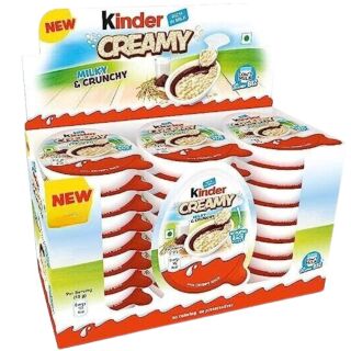 KINDER - Creamy Milky & Chrunchy - 24 x 19 g