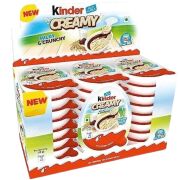 KINDER - Creamy Milky & Chrunchy - 24 x 19 g