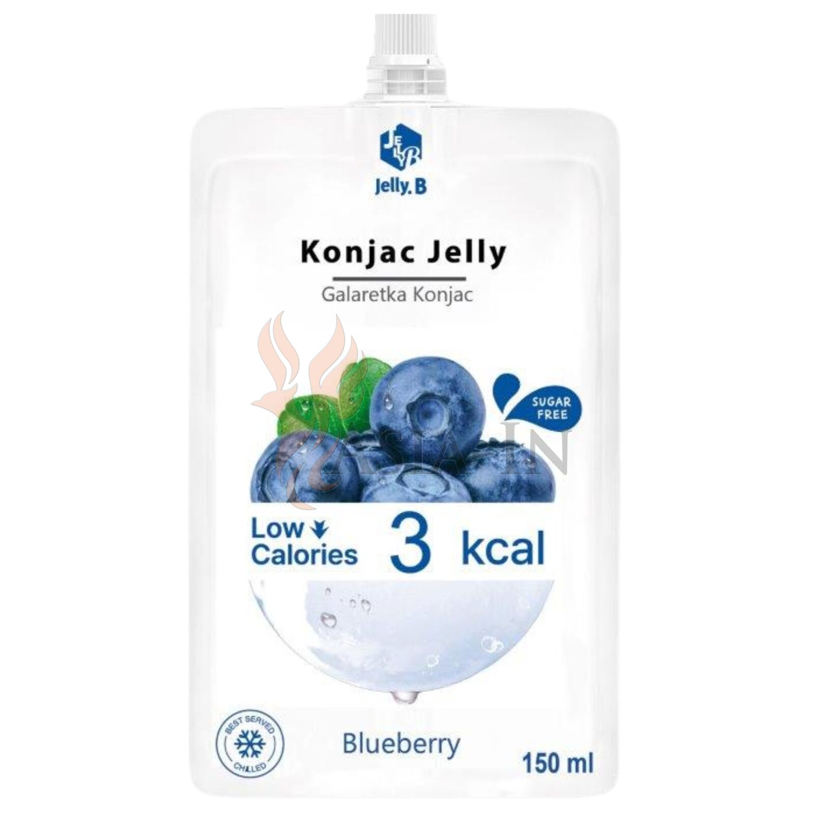 Konjac Schwamm Blaubeere – Natürliches Peeling Gegen Fältchen & Für Strahlende Haut