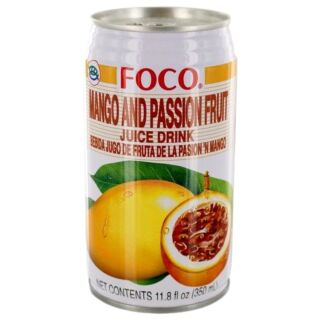 Foco - Mango & Passionsfrucht Getränk - 350 ml