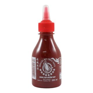 Sriracha 
Chilisaus Super Heet Flying Goose 200ml