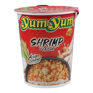Yum Yum Shrimps 
Instant Noodle Soup In Cup, 12X70g 840g