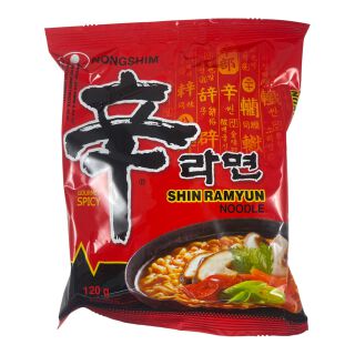 Shin Ramyun 
Instant Noodle Soup Nong Shim 120g