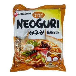NongShim Seafood, Neoguri Instant Noodles Mild 120g