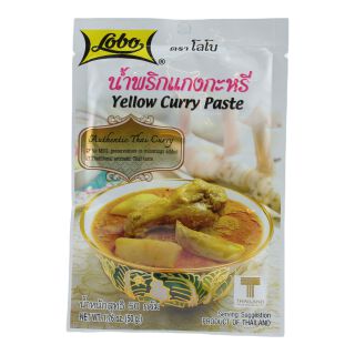 Yellow Curry Paste Lobo 50g