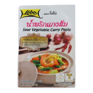 Lobo Sour Vegetable Curry Paste 50g