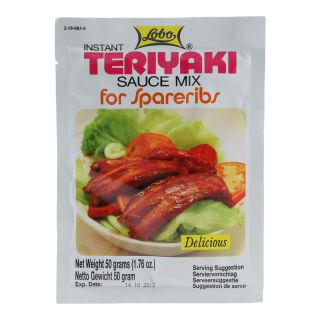 Teriyaki Sauce Mix For Spare Rips Lobo 50g