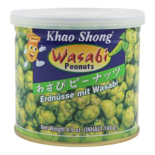 Erdnüsse mit Wasabi Khao Shong 140g