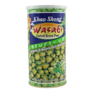 Grüne Erbsen mit Wasabi Khao Shong 280g