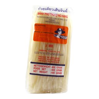Rice Noodles 3Mm Farmer Brand 400g