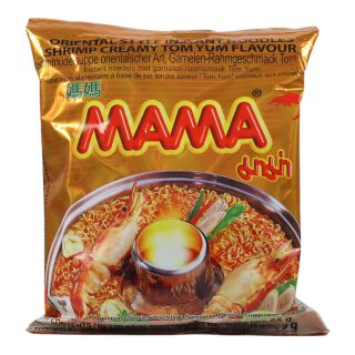 MAMA Tom Yum Shrimp Creamy Instant Noodles 55g