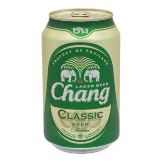 Chang Bier Plus 25 Cent Borg, Eenrichtingsdepot, Kan 330ml