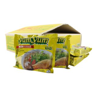 YumYum Chicken Instant Noodles 30X60g 1,8kg