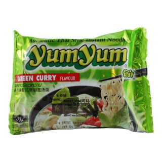 YumYum Grünes Curry Instant Nudeln 70g