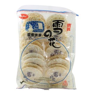 Bin-Bin Snow Rice Cracker Rijstcrackers Met Suiker 150g