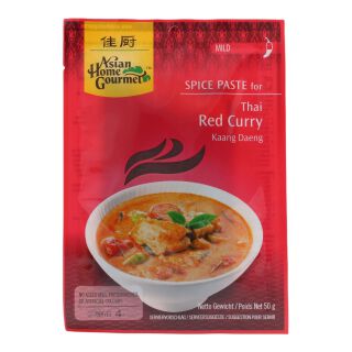 Asian Home Gourmet Rote Currypaste 50g