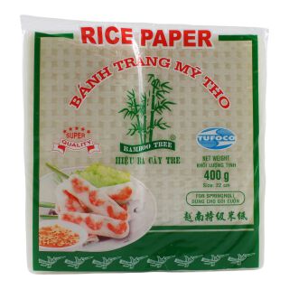 Bamboo Tree Reispapier für Frühlingsrollen, Goi Cuon 400g