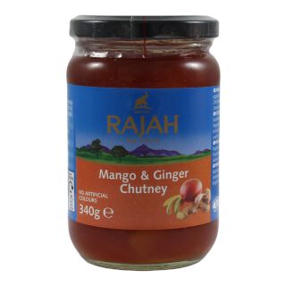 Rajah Mango and Ginger Chutney 340g